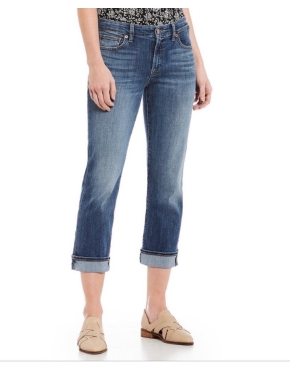 Lucky Brand Sweet'N Crop Jeans  Women's Low Rise Size 10